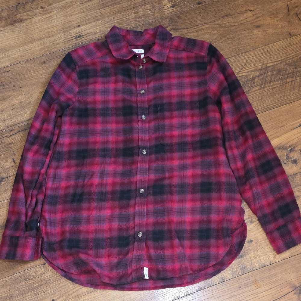 American Eagle Outfitters AHH-MAZINGLY SOFT plaid Flannel Shirt